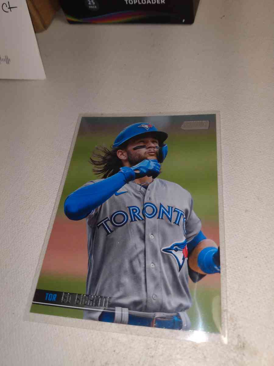 2021 stadium club Bo Bichette - Alicia, Arkansas