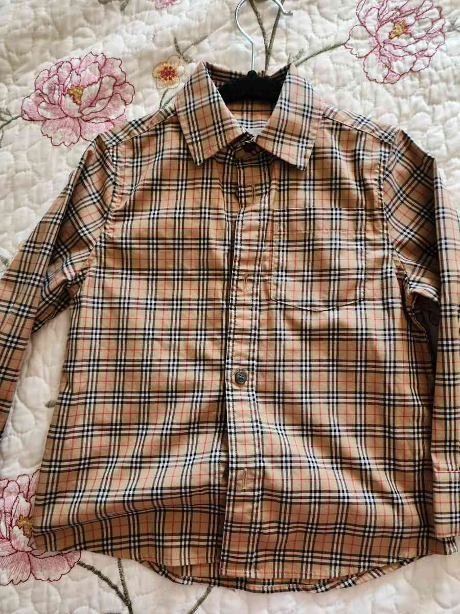 Vintage Check Stretch Cotton Shirt