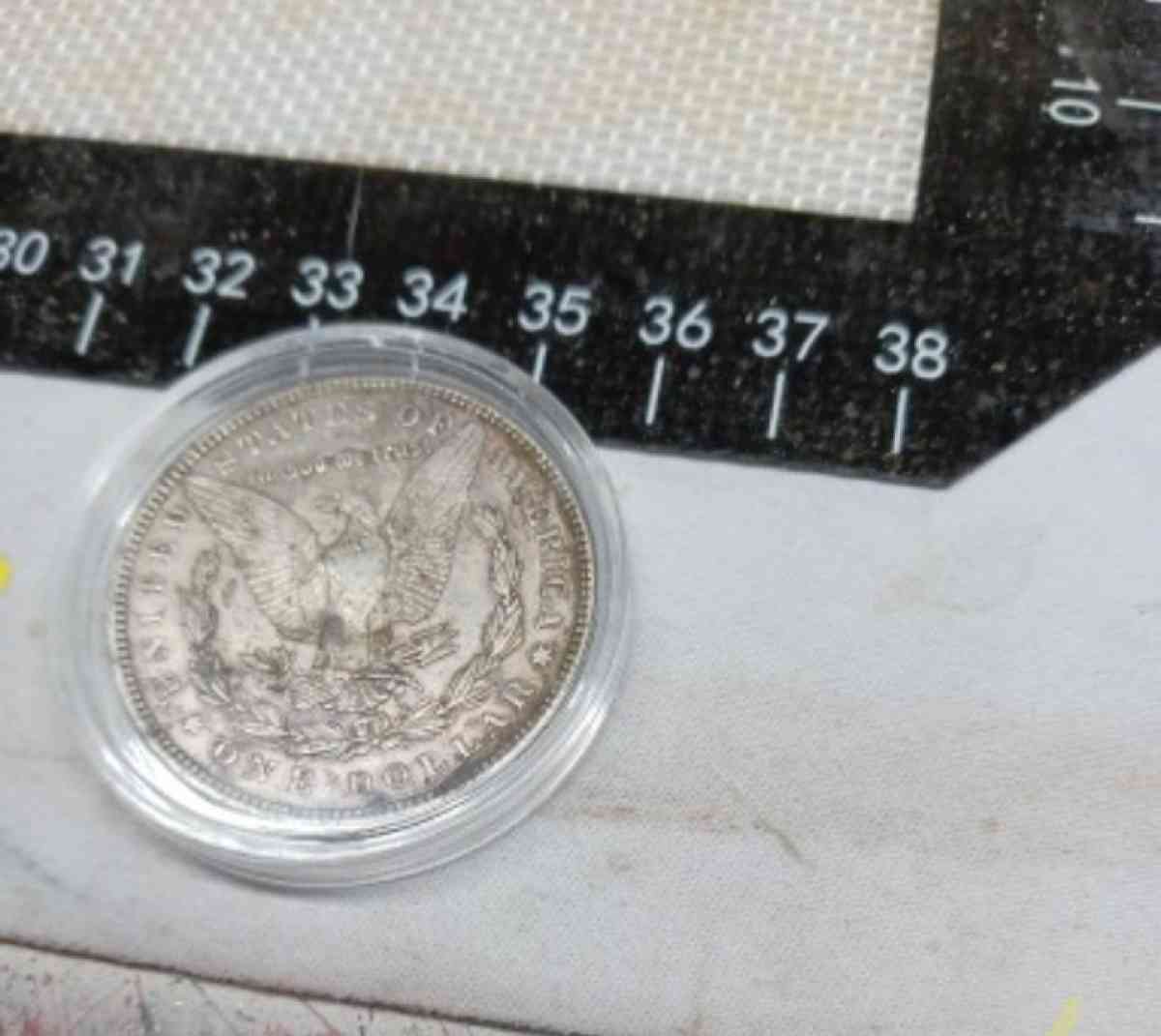 1886 Silver Morgan Dollar - Green Bay, Wisconsin - FleaMarketBay