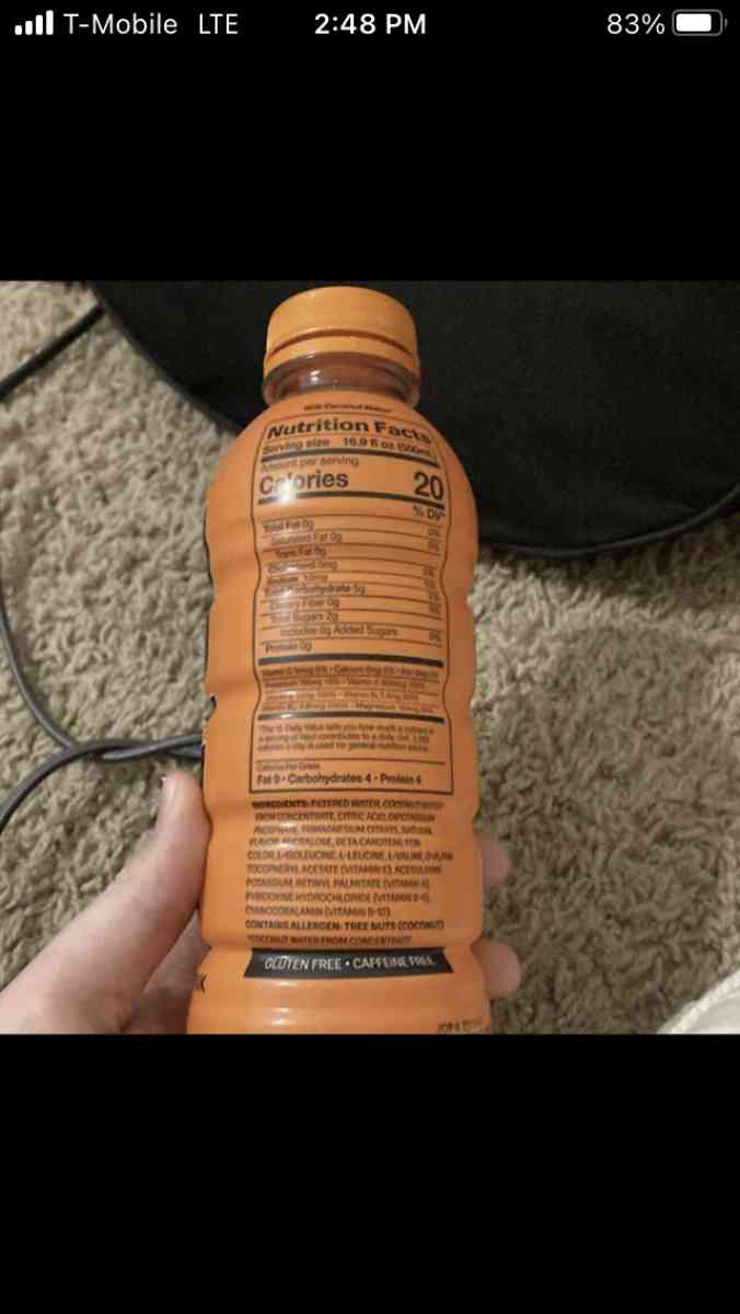 Empty Prime Bottle Orange - Las Vegas, Nevada - FleaMarketBay