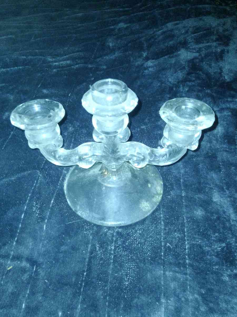 A Glass Three Candle Centerpiece - Gaston, South Carolina