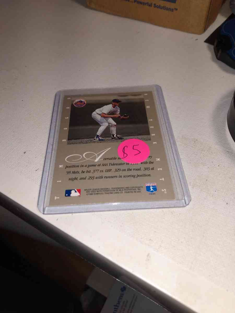 1997 a thing signature Tim Bogar - Alicia, Arkansas - FleaMarketBay