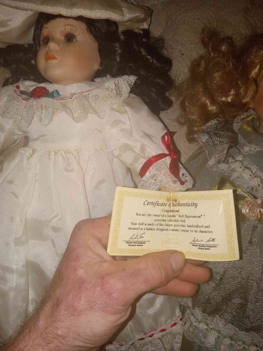 vintage authentic porcelain dolls - Calhoun Falls, South Carolina