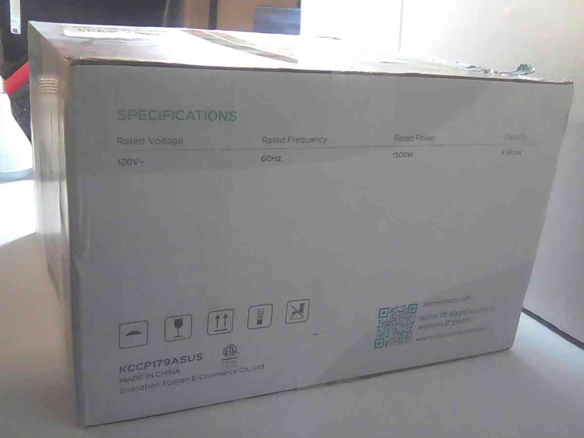 toaster ikich by Homasy stainless steel - Adelanto, California - FleaMarketBay