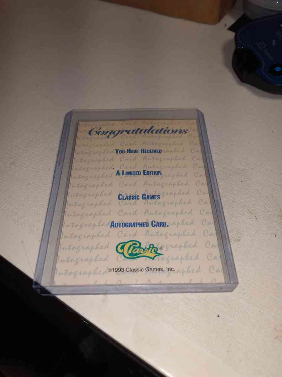 classic 1993 hockey draft rookie card Chris chelios - Alicia, Arkansas - FleaMarketBay