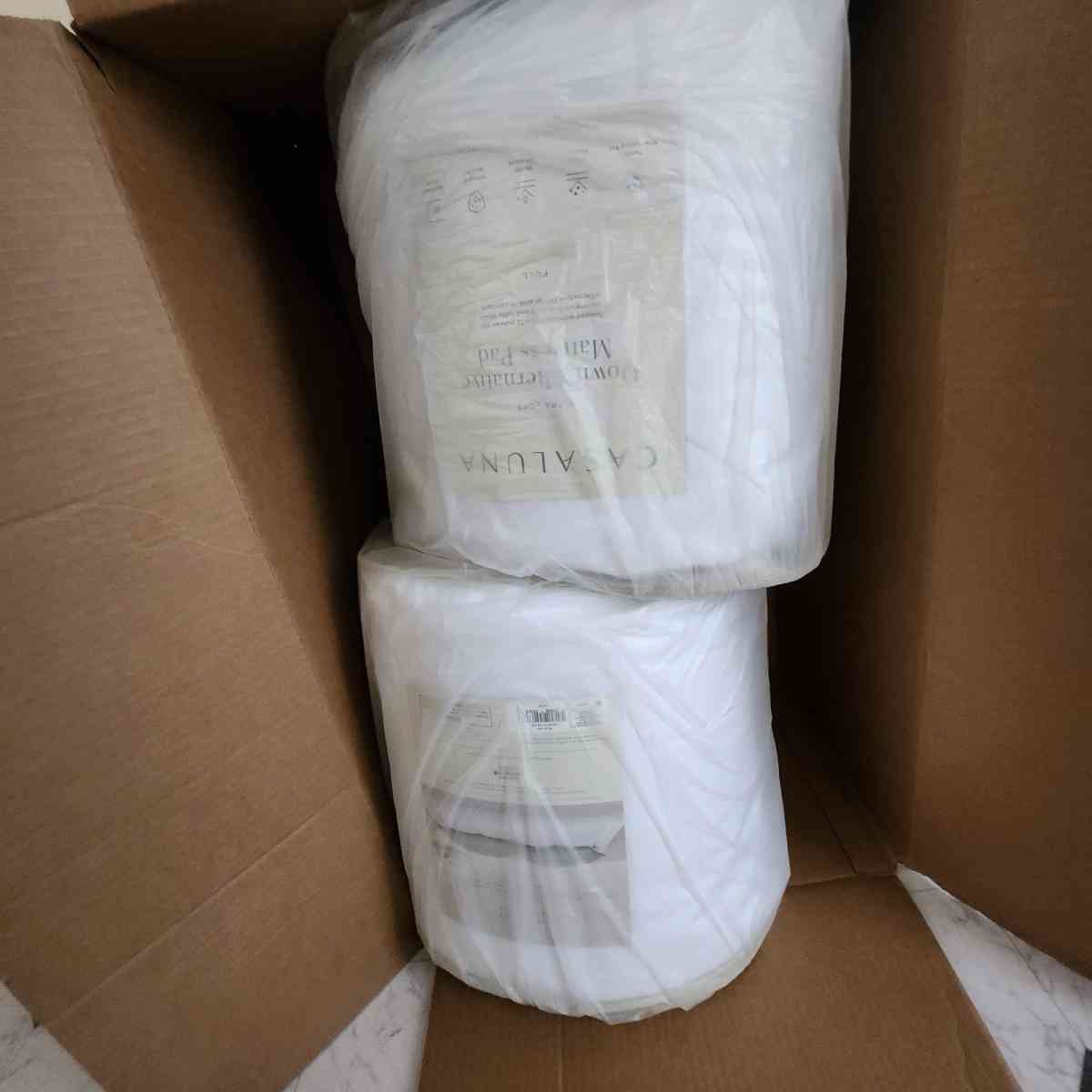 full Size down alternative mattress pad  2 available - San Diego, California