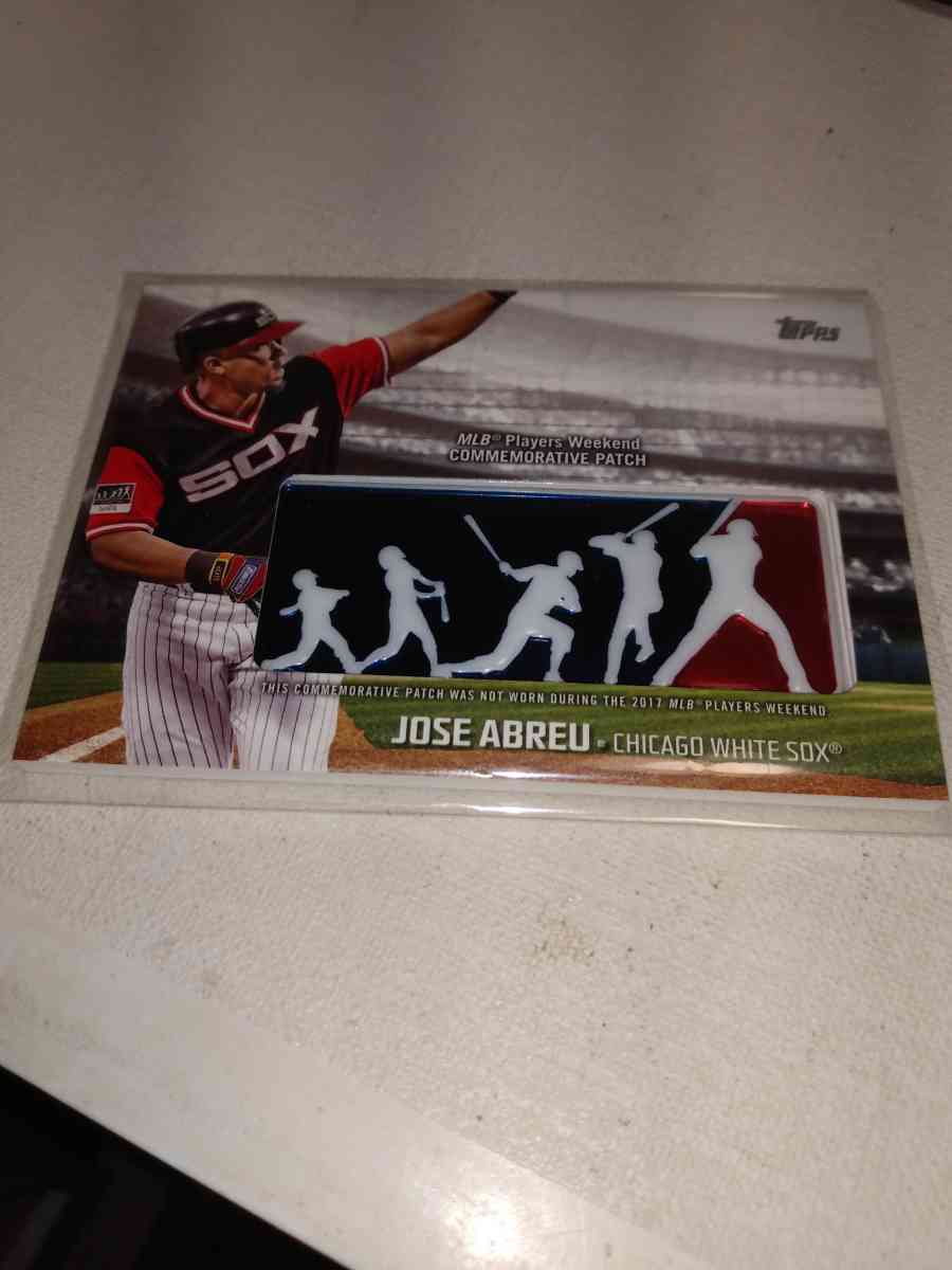 2018 commemorative patch players weekend logo patch card Jos - Alicia, Arkansas