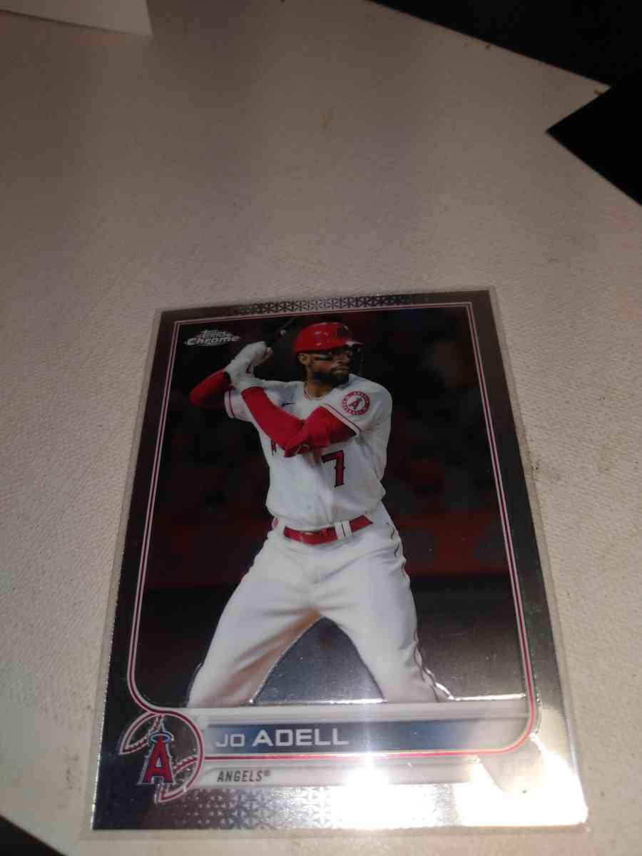 2022 Topps Chrome silver border Joe Adell