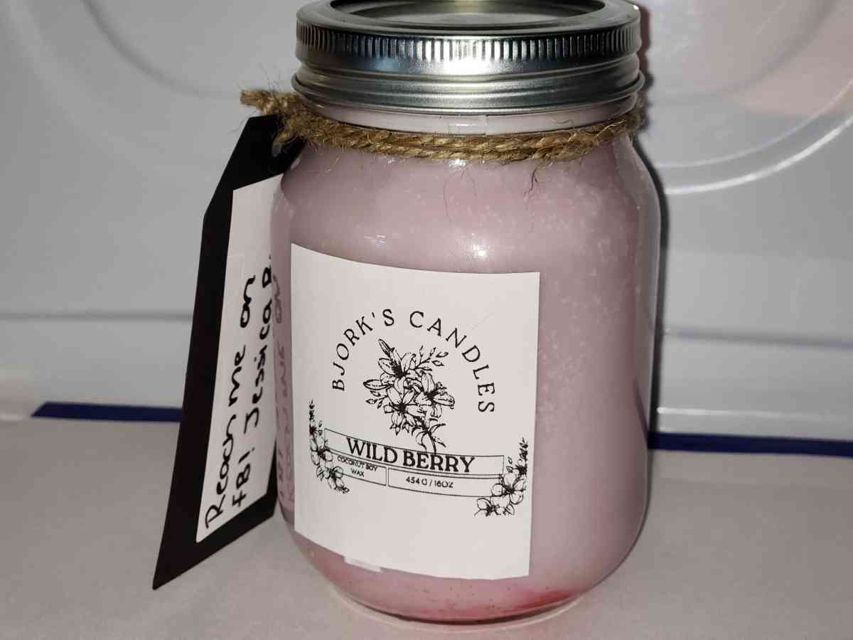 Handmade 16 oz Mason Jar Candle - Valdese, North Carolina - FleaMarketBay