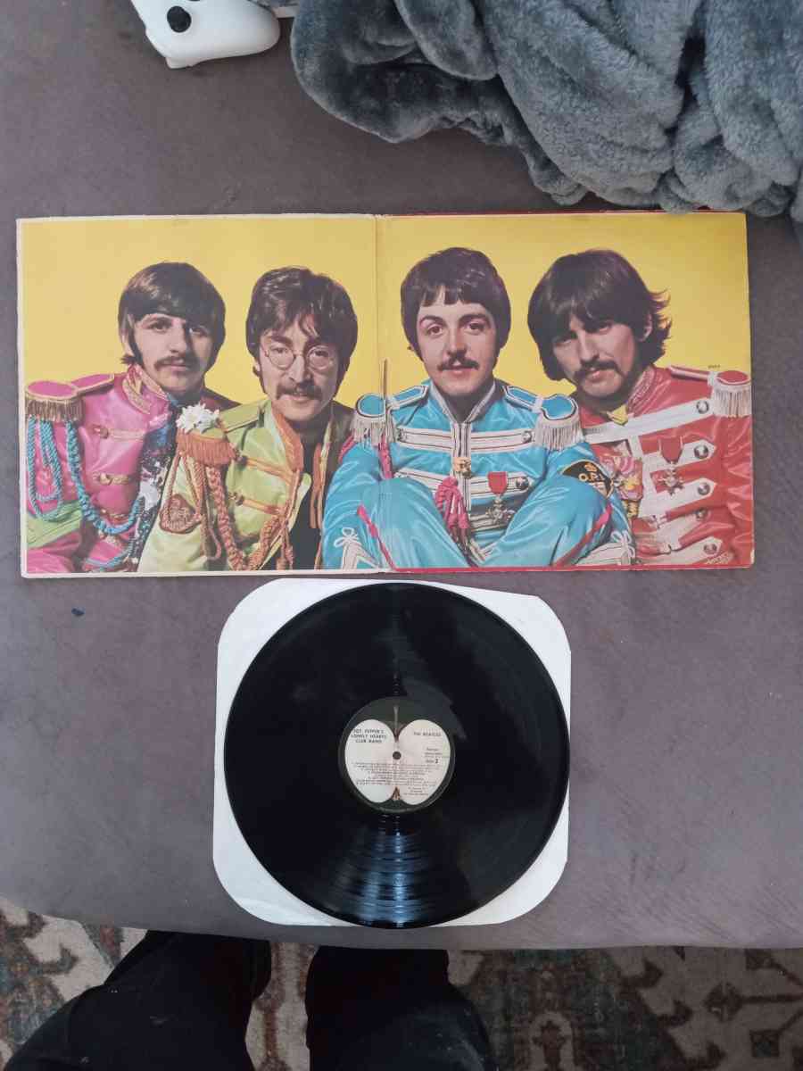 1967 Beatles Sergeant Peppers Lonely Hearts Club Record - West Covina, California