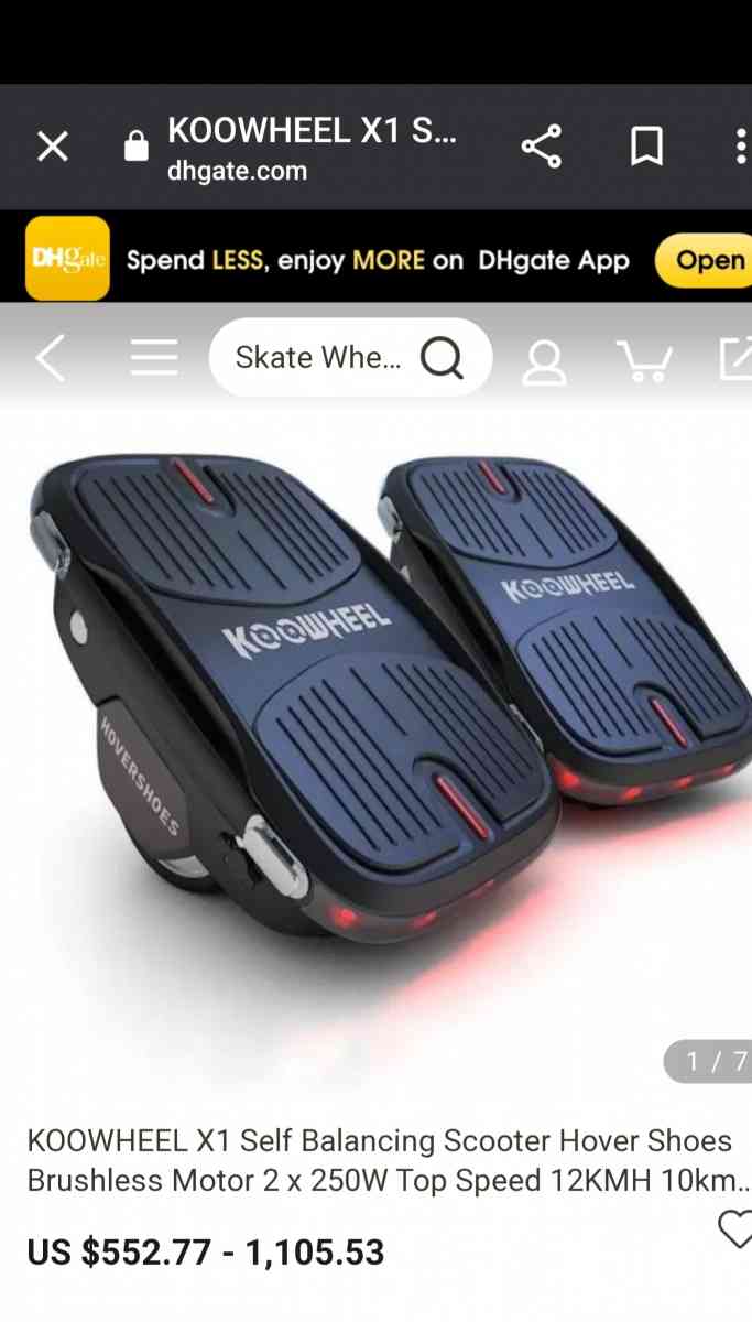 KooWheels Hovershoes - Indianapolis, Indiana