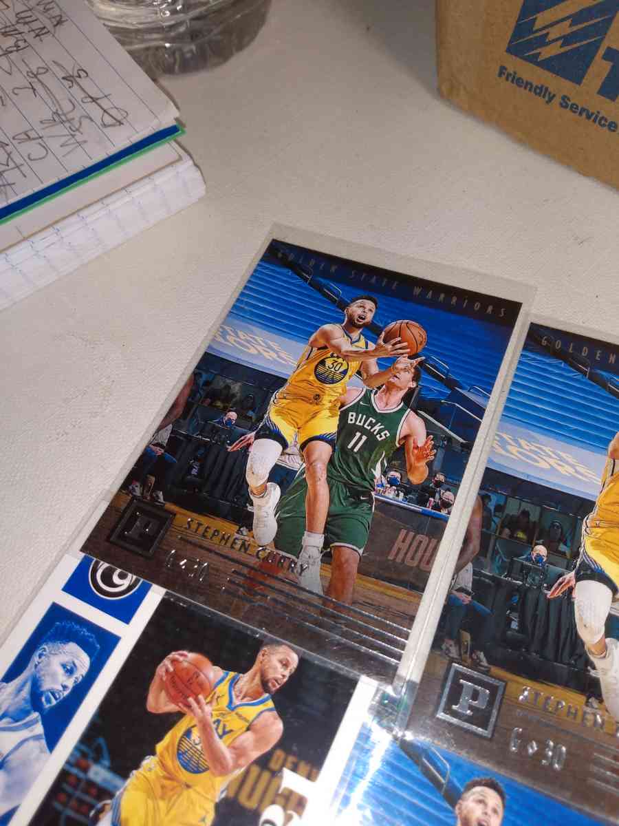 four card lot of Stephen Curry - Alicia, Arkansas - FleaMarketBay