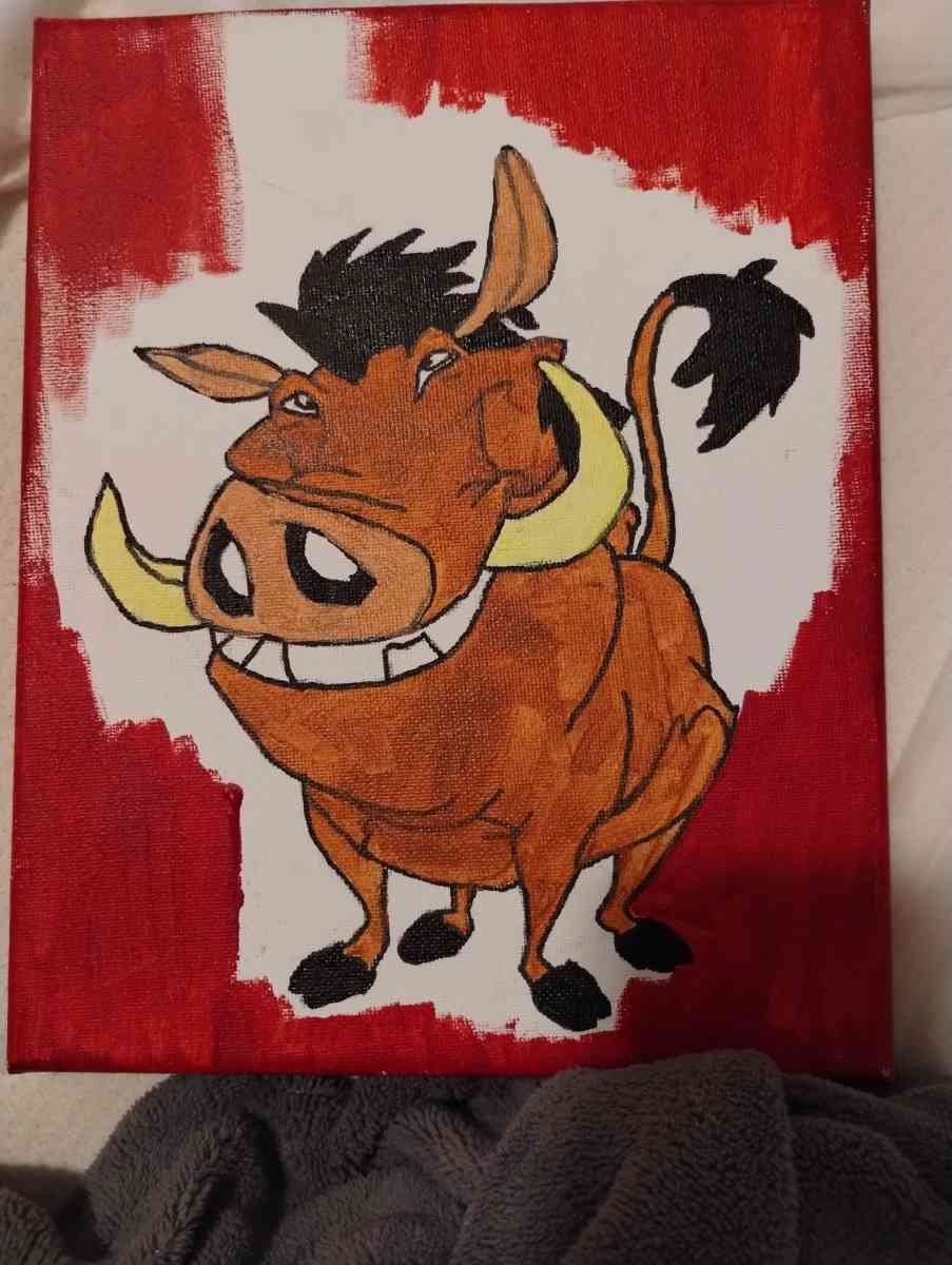 pumba painting - Columbus, Ohio - FleaMarketBay