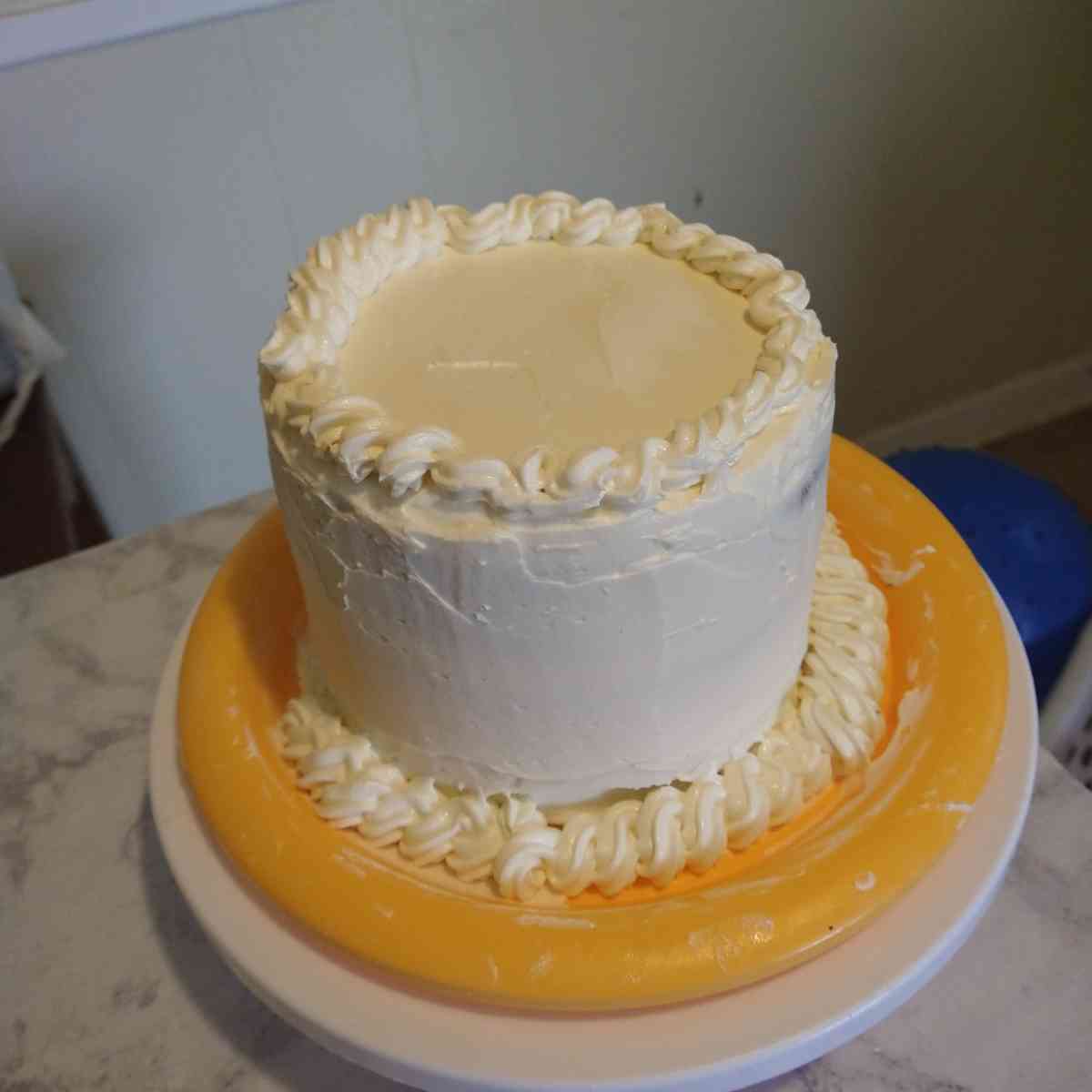 3 layer 6 in vanilla cake - Arlington, Texas