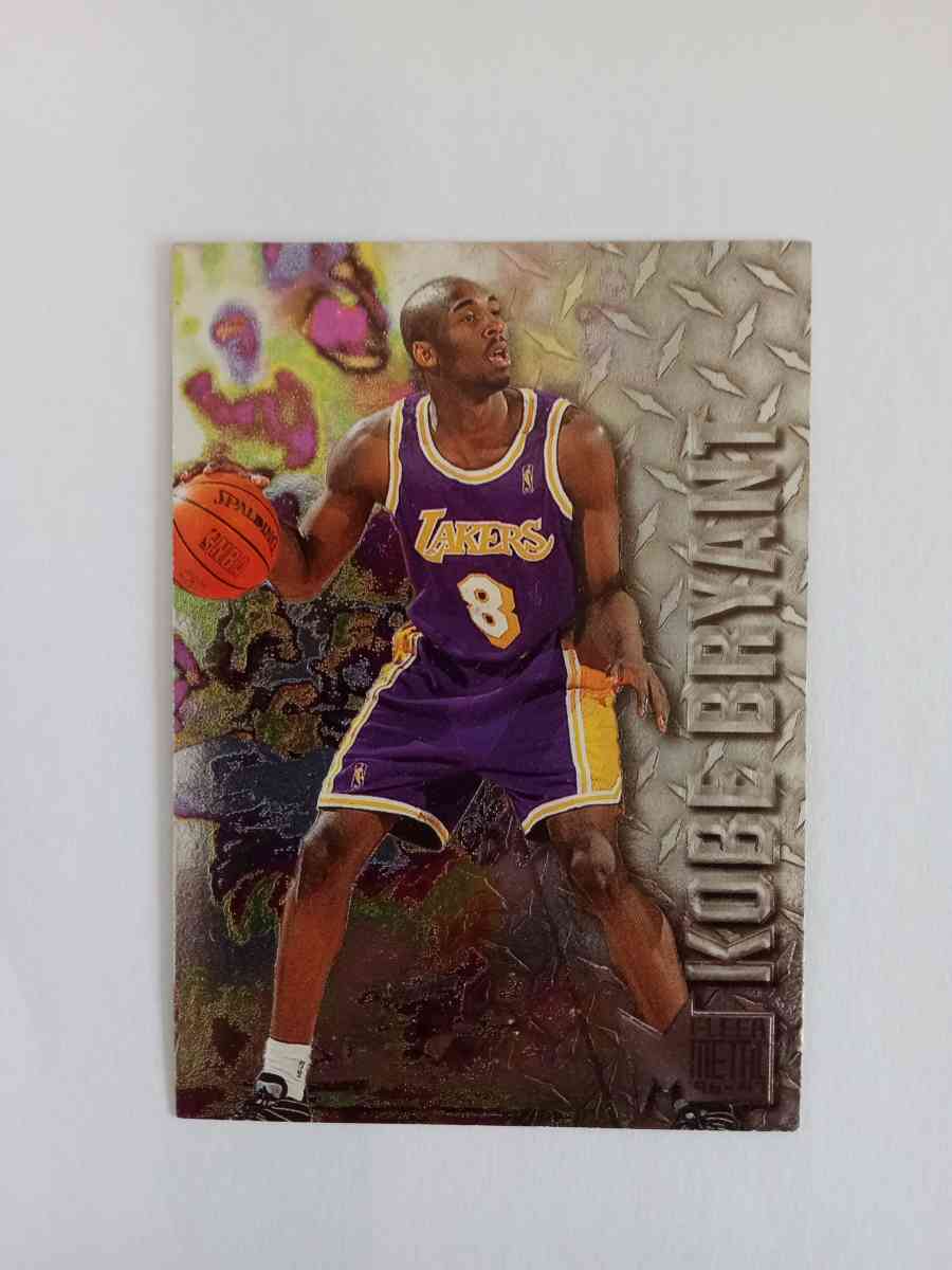 Kobe Bryant Fleer Metal Rookie Card 1996 - West Covina, California