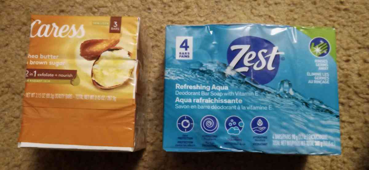 zest and caress bars of soap New unopened  pick up only - Watertown, New York