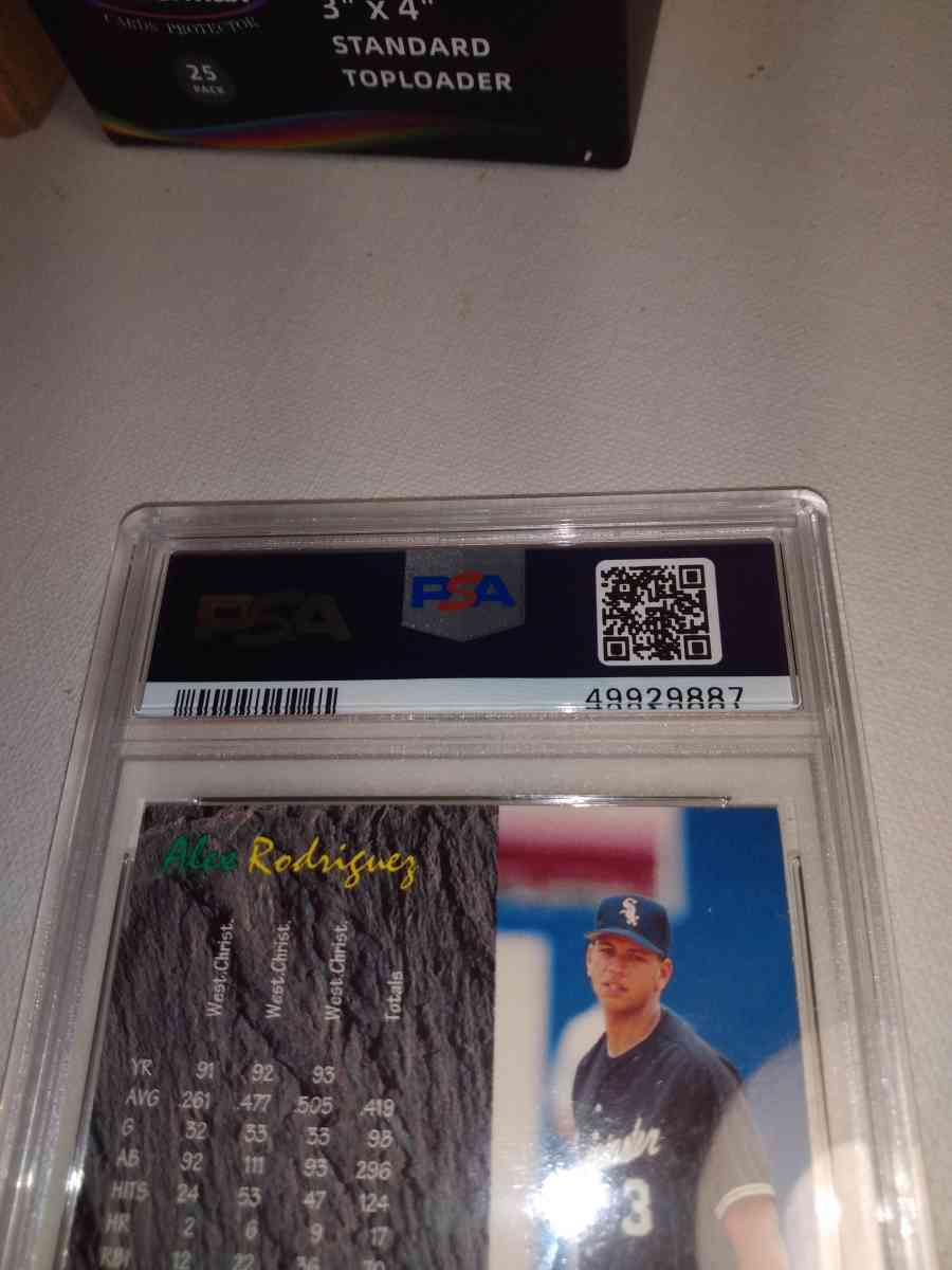 PSA 9 classic 4 sport Alex Rodriguez rookie - Alicia, Arkansas - FleaMarketBay