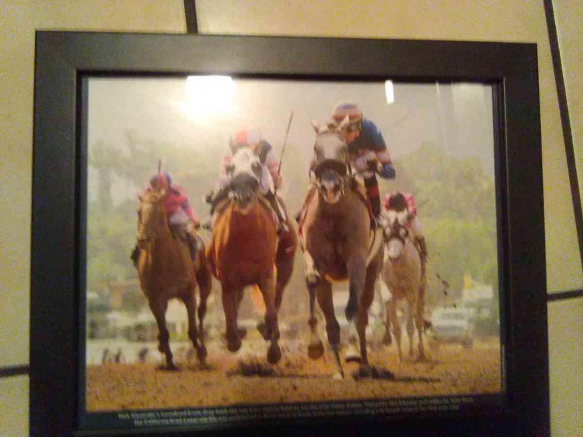 set of 6 2016 Santa Anita horse race photos - Las Vegas, Nevada - FleaMarketBay