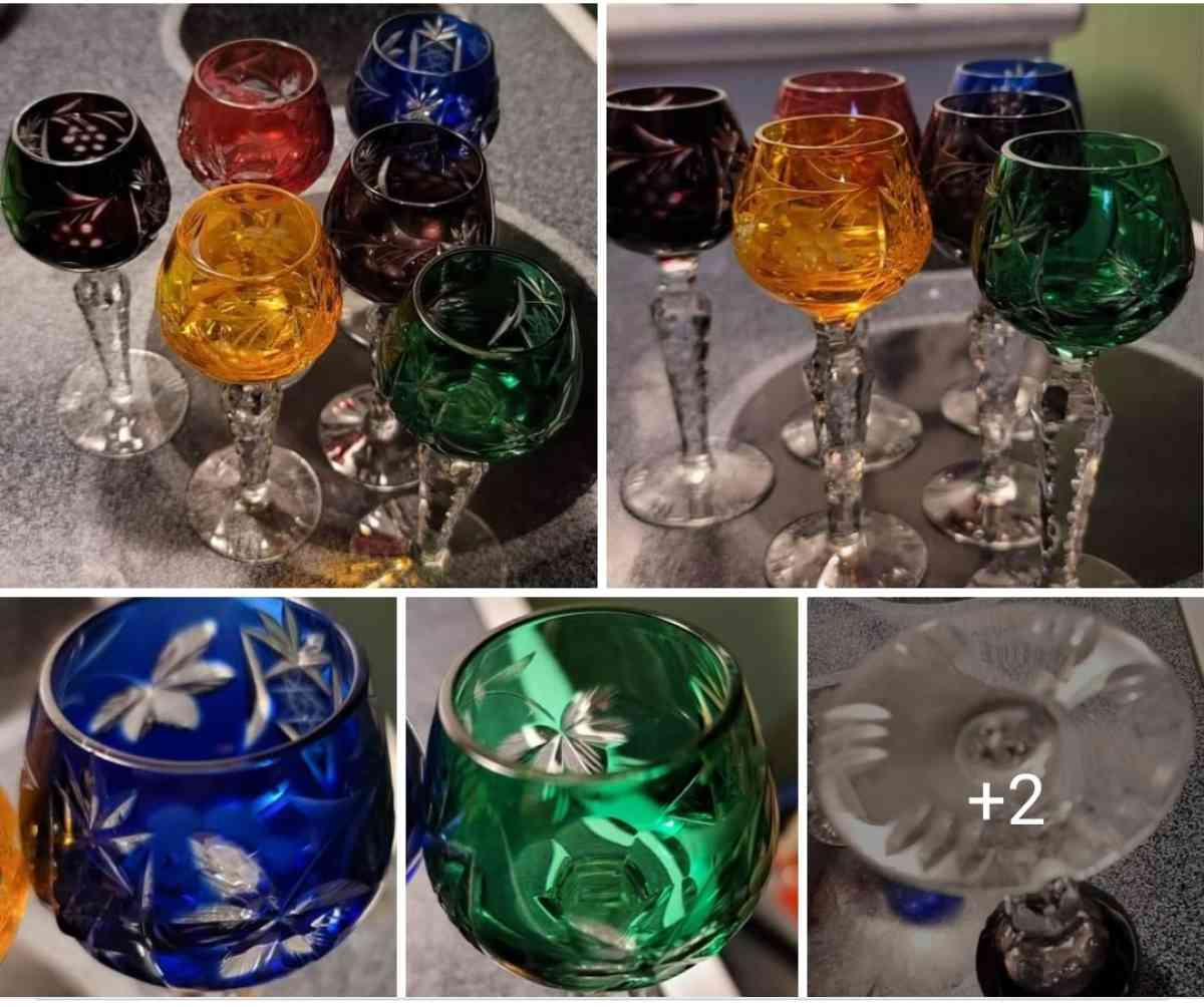 Rare Vintage 60s Nachtmann Sherry Set - Jackson, Missouri