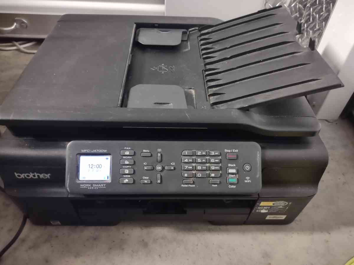 BROTHER MFJ470DWCompact Inkjet AllinOne with Duplex Printing - Jacksonville Beach, Florida - FleaMarketBay