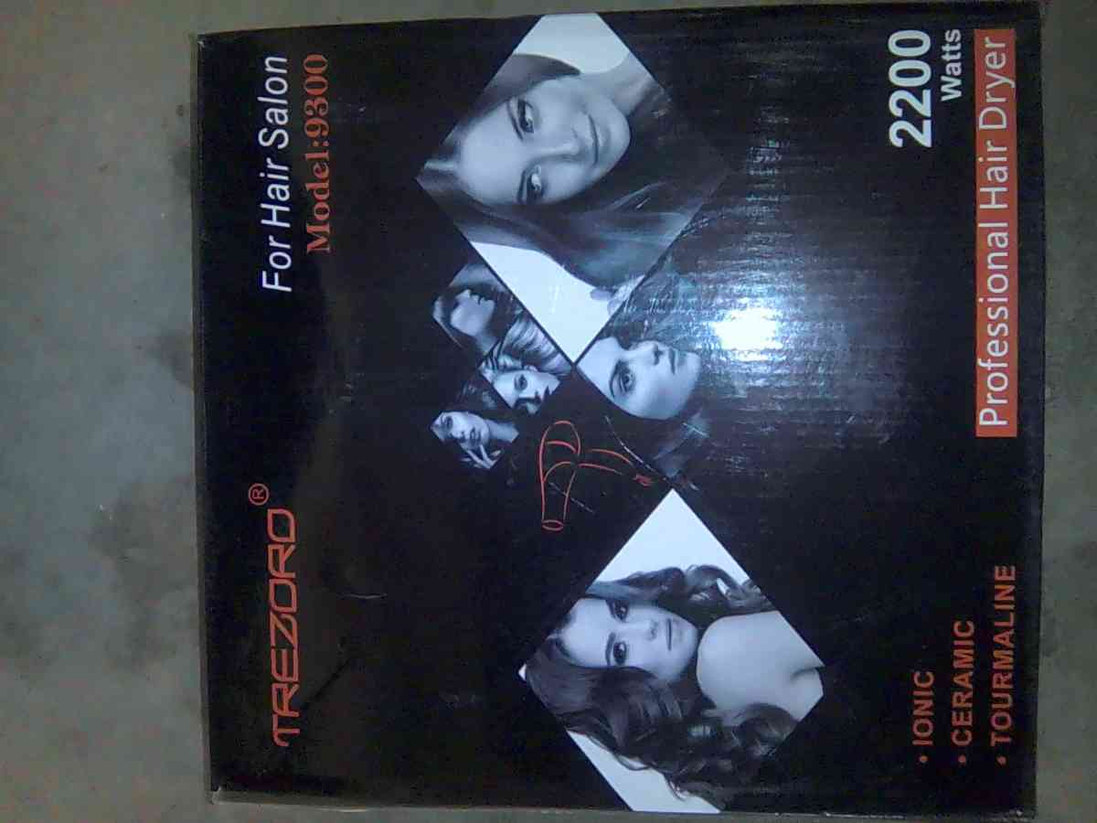 Trenzoro professional hair dryer 2200 watts - Chino Hills, California - FleaMarketBay