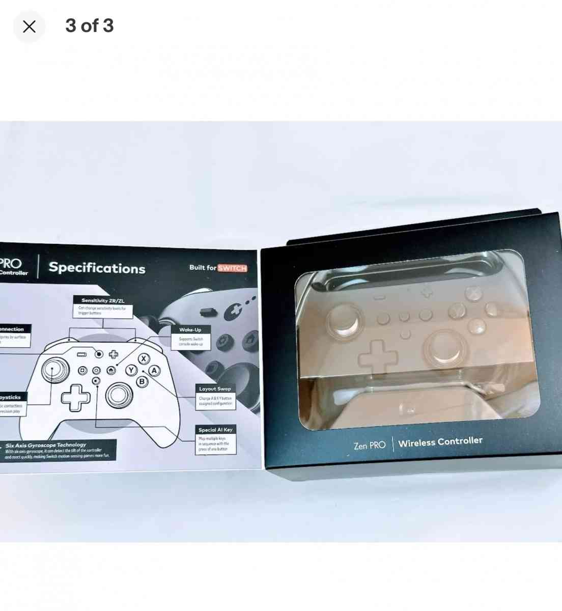 zen Pro Wireless game controller - San Diego, California - FleaMarketBay