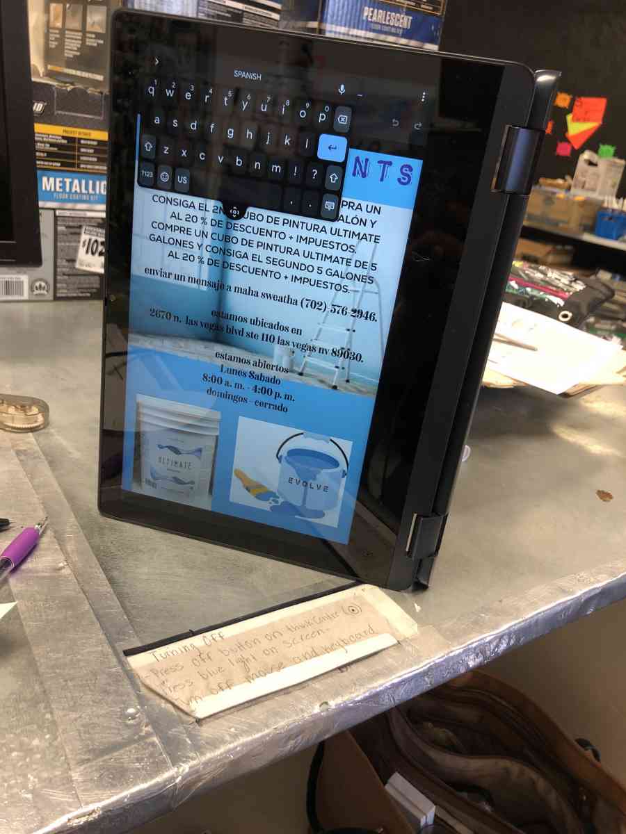 flex 3 chrome 3 in 1 lap top - Las Vegas, Nevada