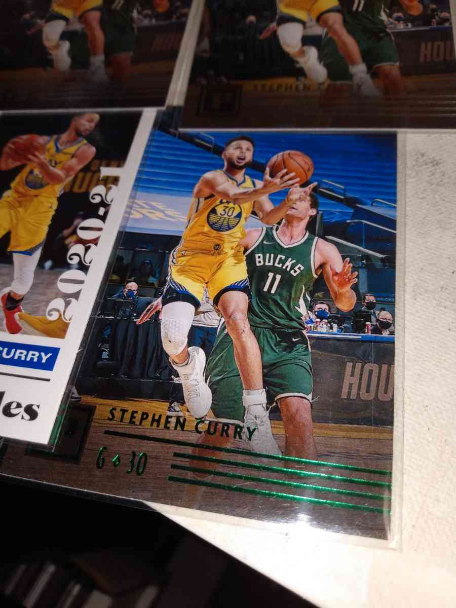 four card lot of Stephen Curry - Alicia, Arkansas - FleaMarketBay