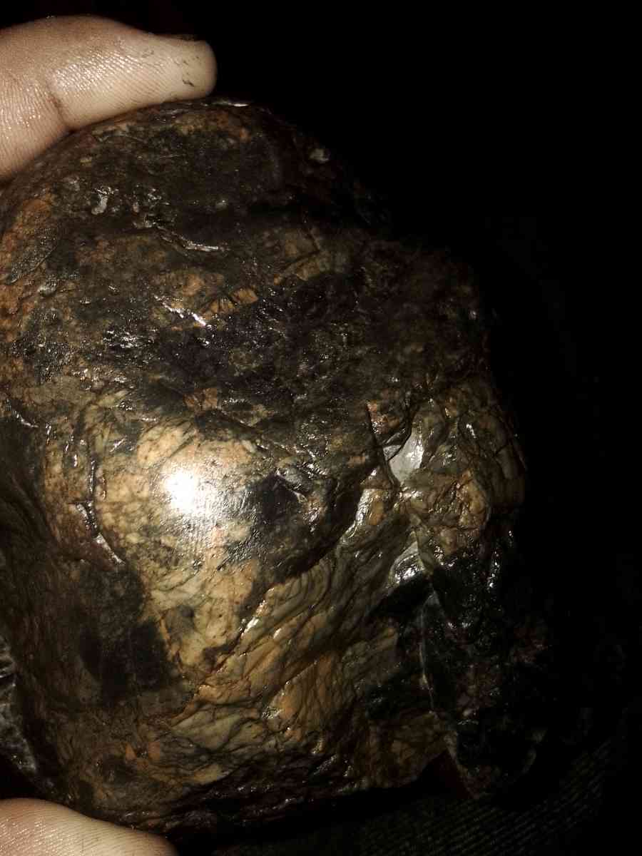 CarbonadoBrown and Yellow with and GreenChrystaline - Monterey, California - FleaMarketBay