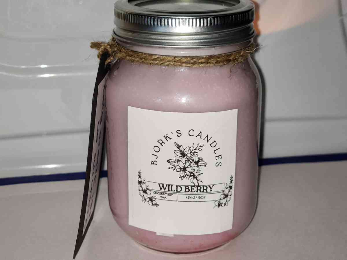 Handmade 16 oz Mason Jar Candle - Valdese, North Carolina
