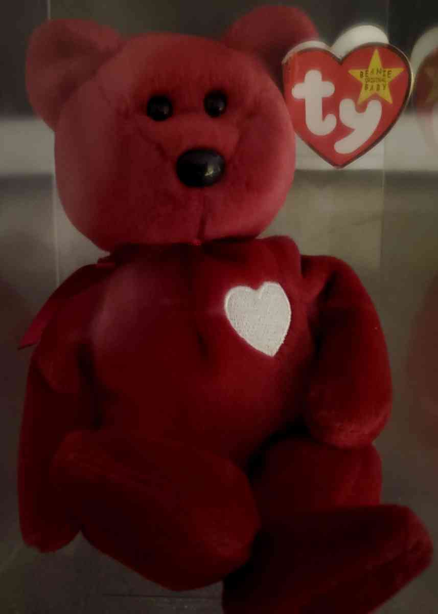 Vintage Collectible Original Ty Beanie Baby Valentina bear - Cross Hill, South Carolina - FleaMarketBay