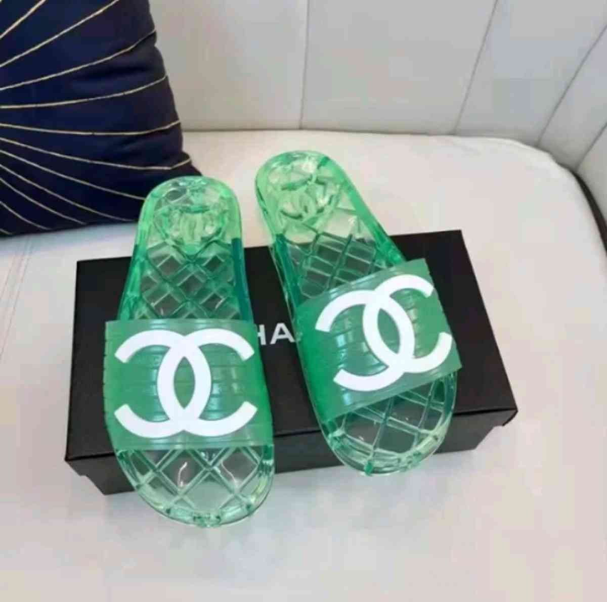 Chanel Luxury Brand Beach Slides - Anaheim, California - FleaMarketBay