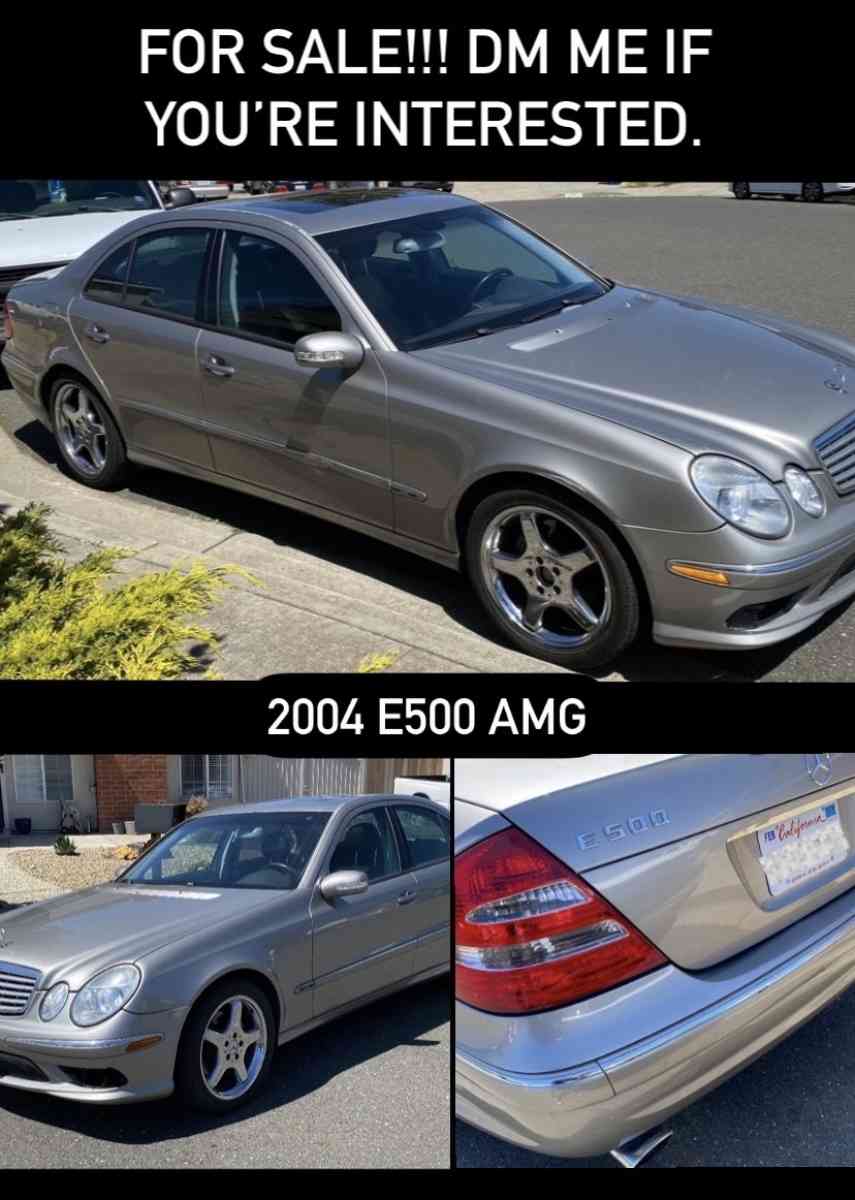 2004 Mercedes Benz E500 AMG - Union City, California