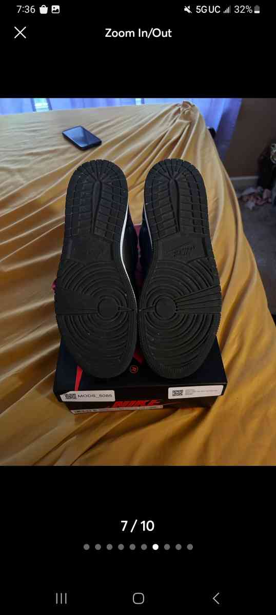 Jordan 1 retro high satin black gym red black - Camby, Indiana - FleaMarketBay