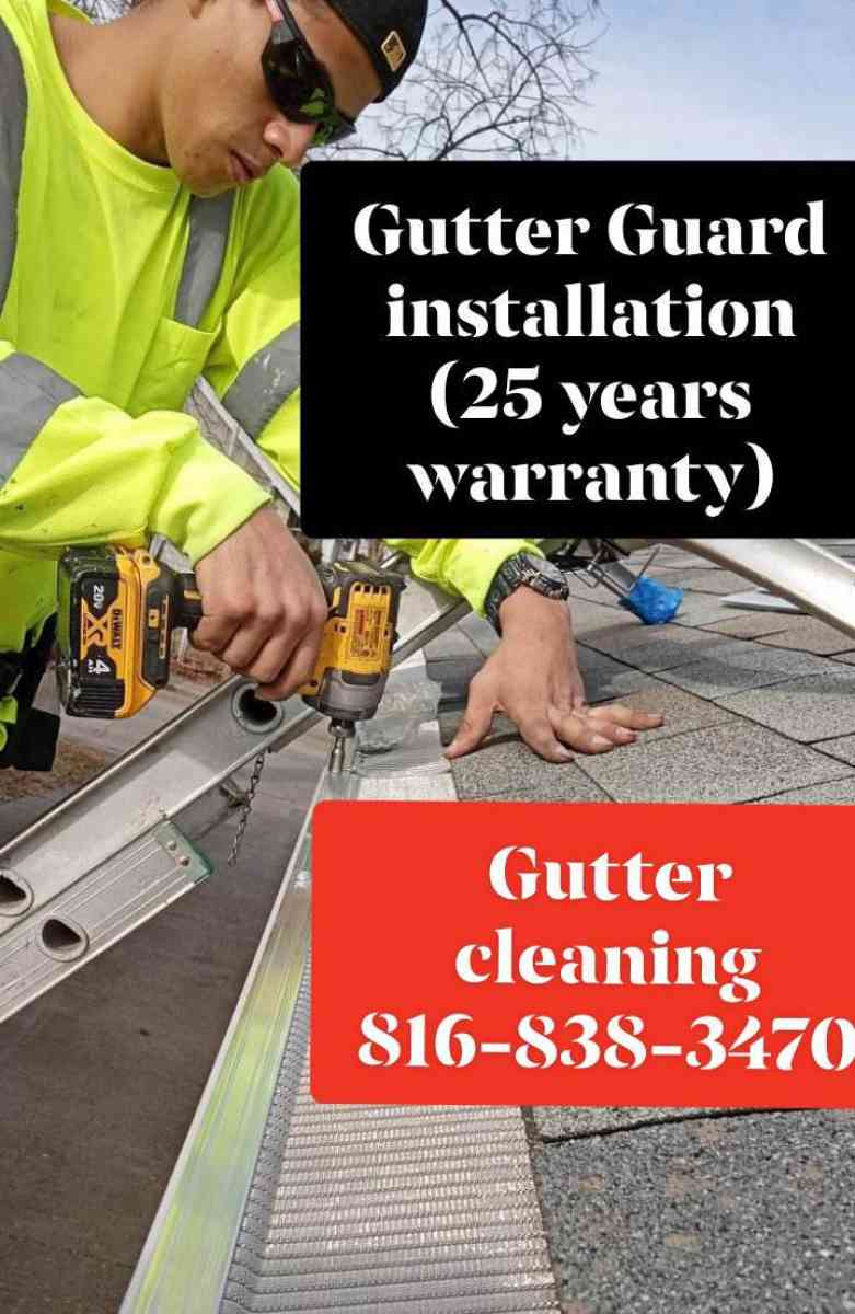 for sale Gutter cleaning - Kansas City, Missouri - FleaMarketBay