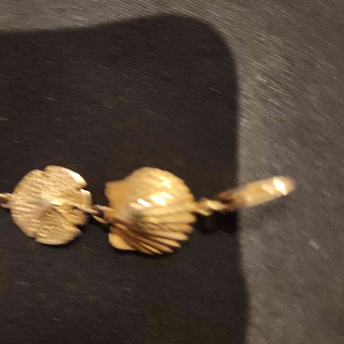 Sanddollar and Starfish Gold Bracelet - Hawley, Pennsylvania - FleaMarketBay