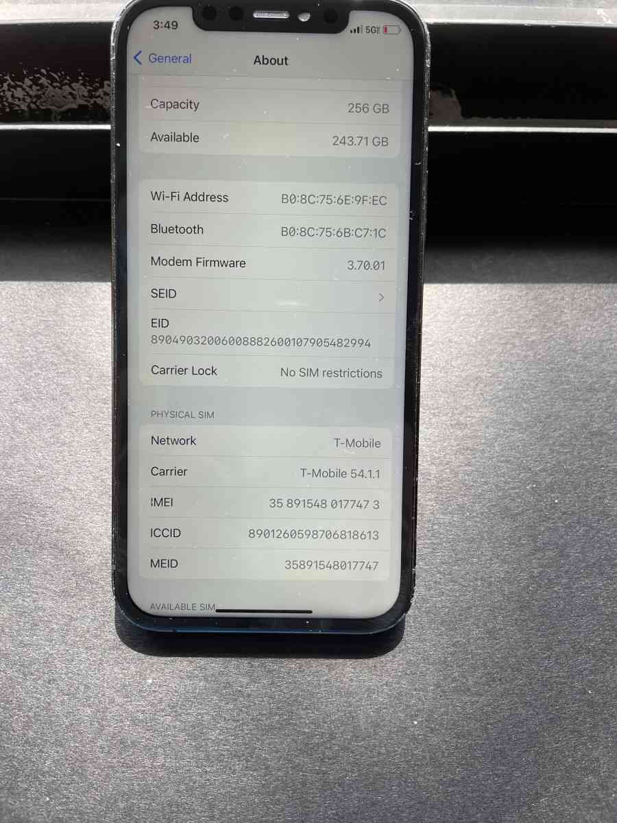 iPhone12 Pro 256GB Unlocked - Richmond Hill, New York - FleaMarketBay