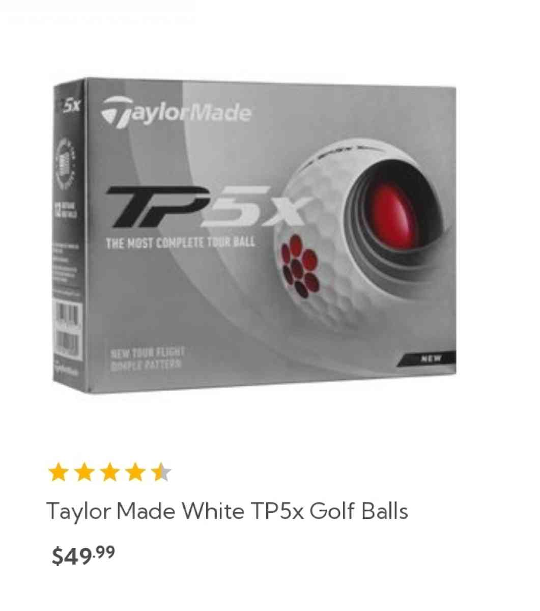 Taylor made TP5X  TP5 BRAND NEW GOLF BALLS - Apple Valley, California - FleaMarketBay