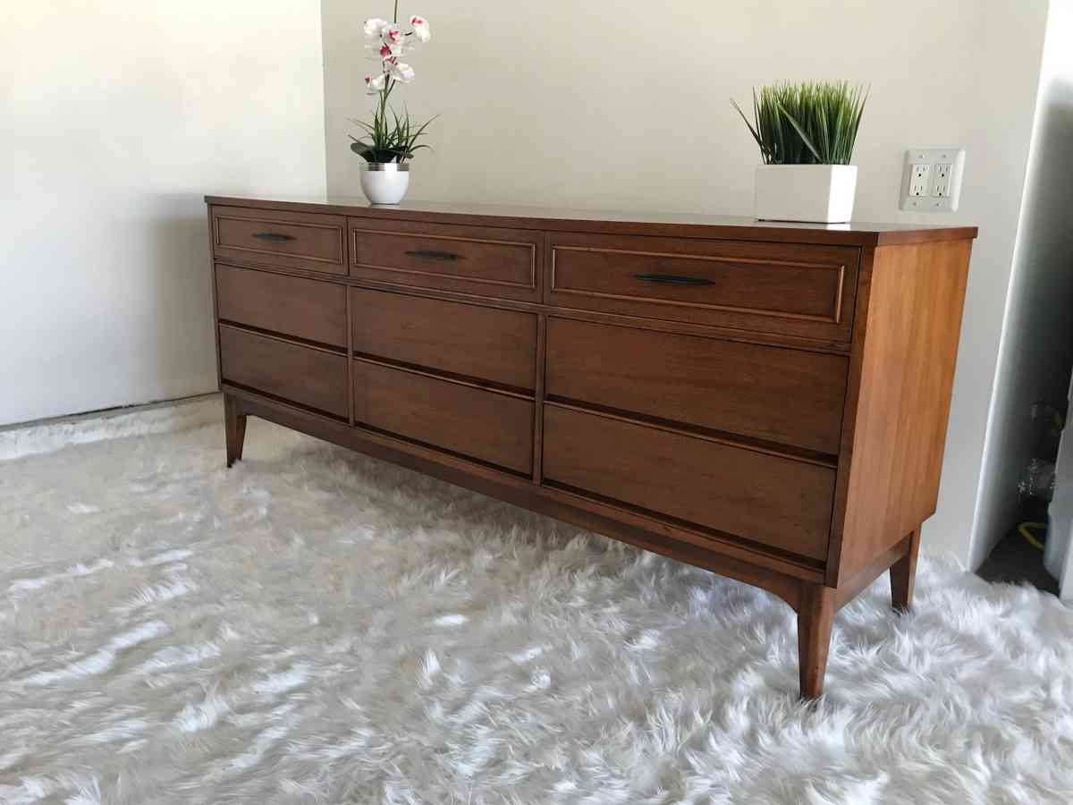 mid century long dresser - El Monte, California - FleaMarketBay