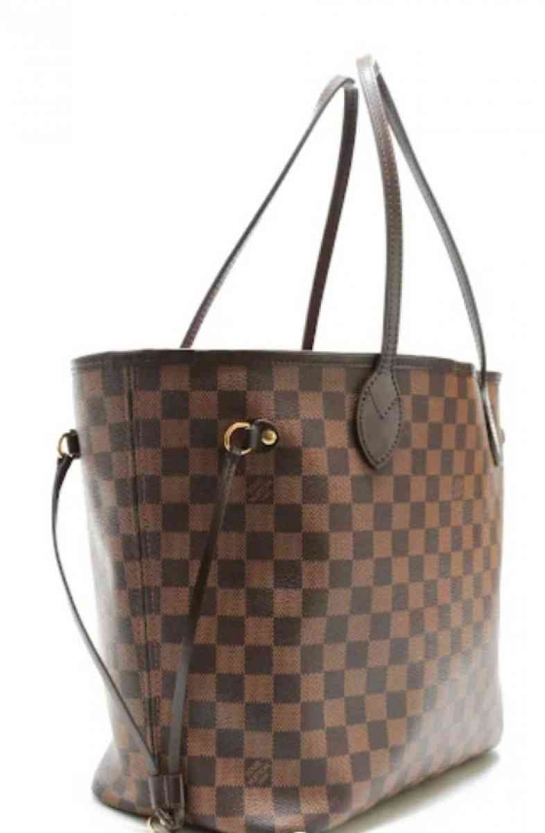 Louis Vuitton Neverfull Damier Ebene WITH POUCH - Acworth, Georgia - FleaMarketBay
