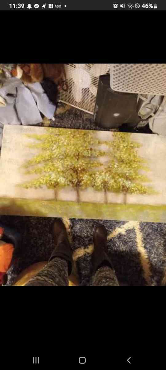 Hand Painted Canvas Oil Painting - Manteno, Illinois