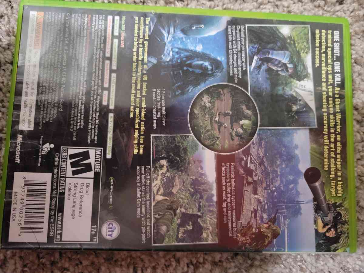 sniper xbox 360 - Mequon, Wisconsin - FleaMarketBay