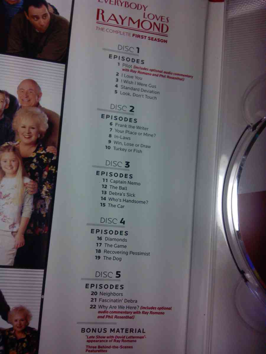 Everybody Loves Raymond Complete First Season  DVD - Grants Pass, Oregon - FleaMarketBay