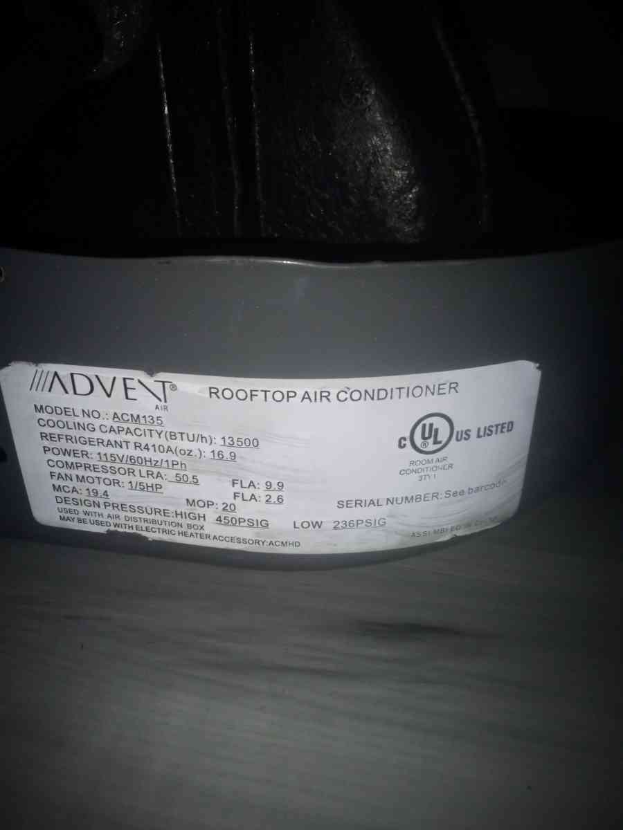 advent ductless Air conditioner and ceiling fan hook up - Saint Louis, Missouri - FleaMarketBay