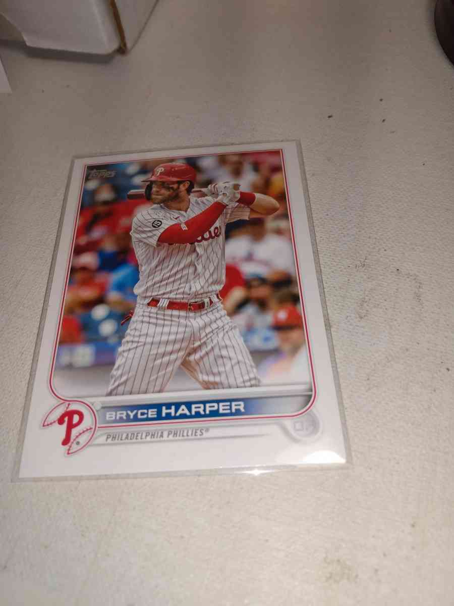 2022 Topps Bryce Harper - Alicia, Arkansas - FleaMarketBay