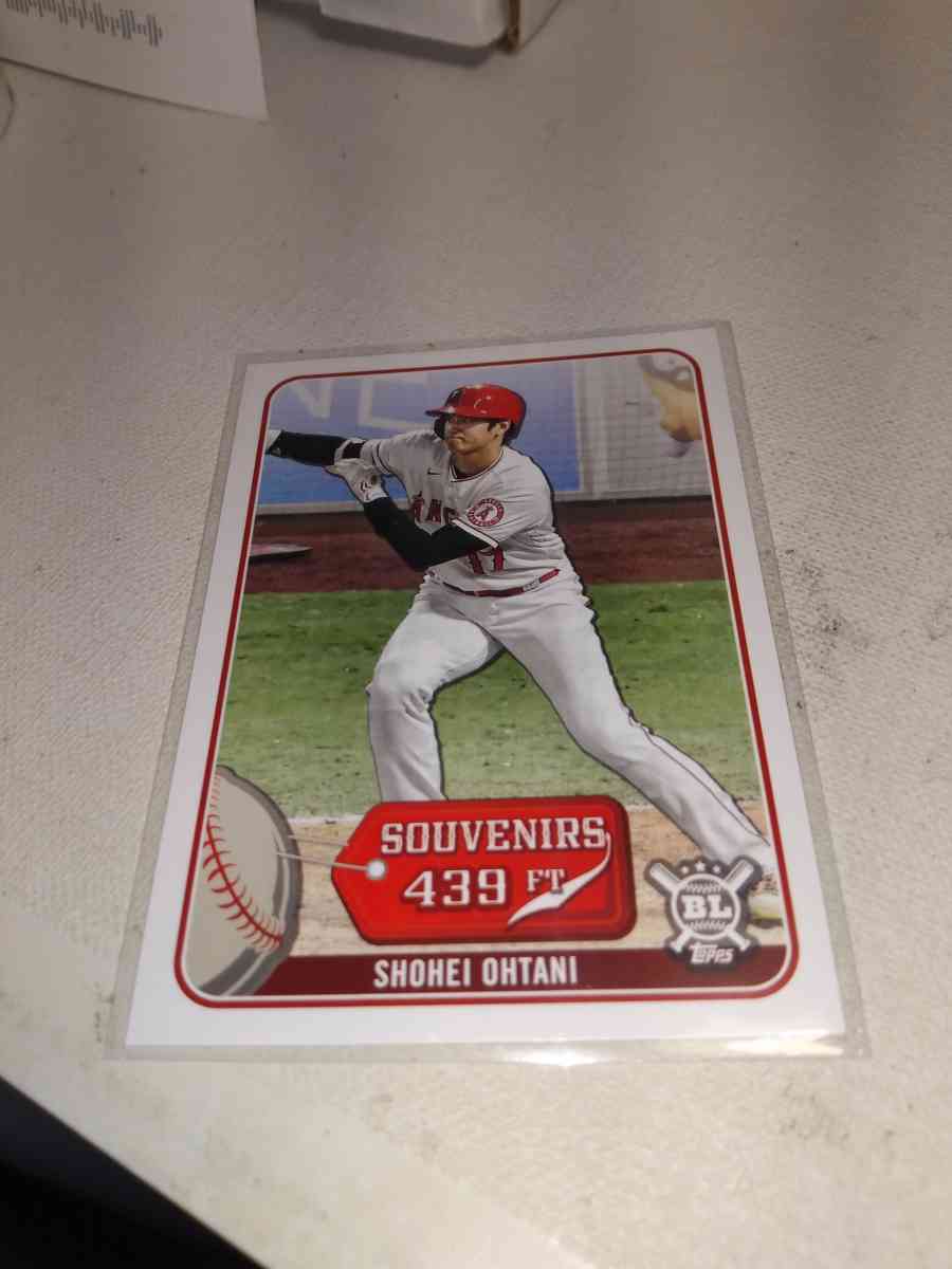 722 tops Big League shohei otani - Alicia, Arkansas