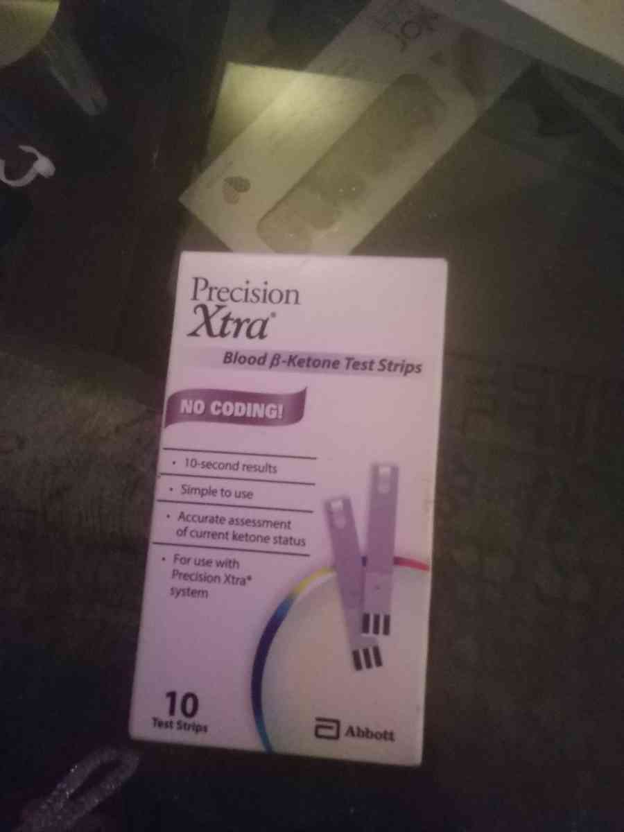Brand new box of Precision Xtra Test Strips - Denver, Colorado