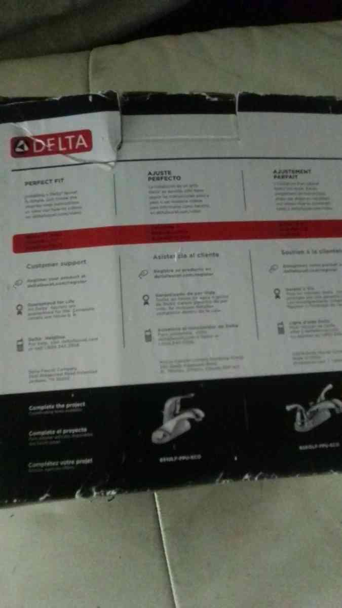 Delta foundation faucet - Houston, Texas - FleaMarketBay