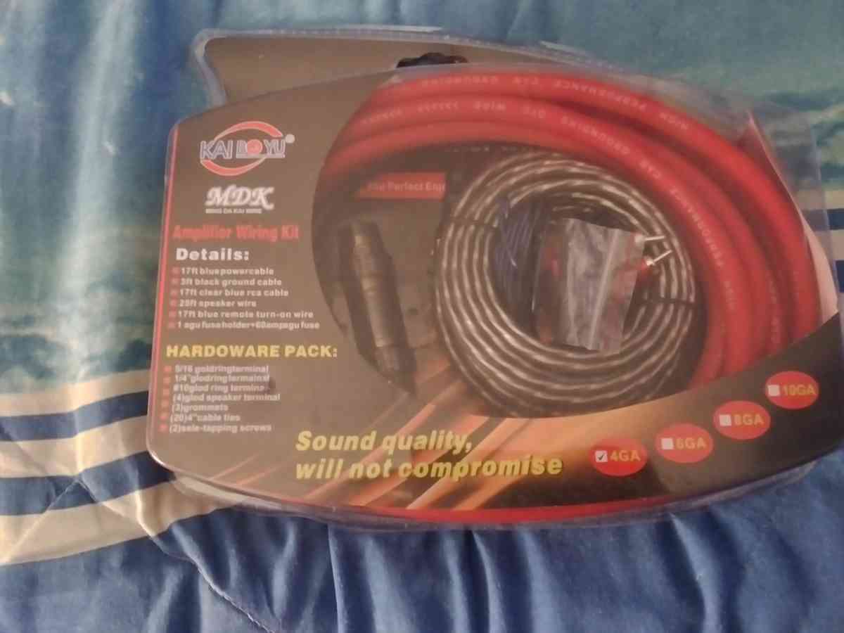 4 Gauge Amp Wiring Kit - Reidsville, North Carolina - FleaMarketBay