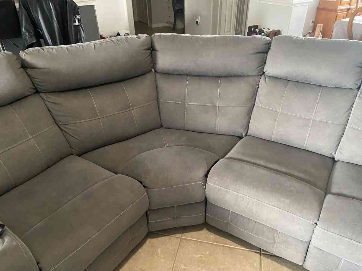 sectional300 lighted hutch 200 set recliners 100 bassinet pa - Palmetto, Florida - FleaMarketBay